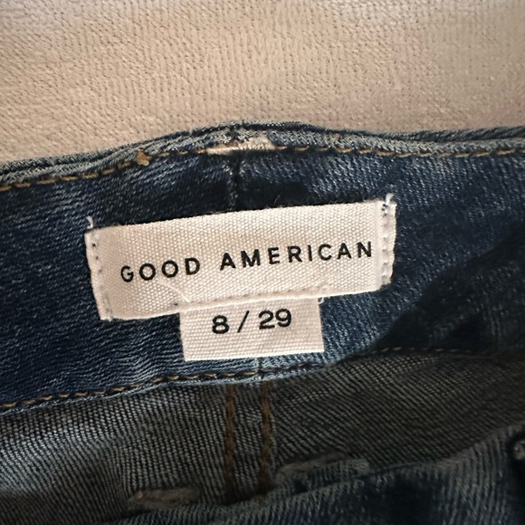 Good American High-Rise Skinny Jeans - Dark Blue - Picture 4 of 4